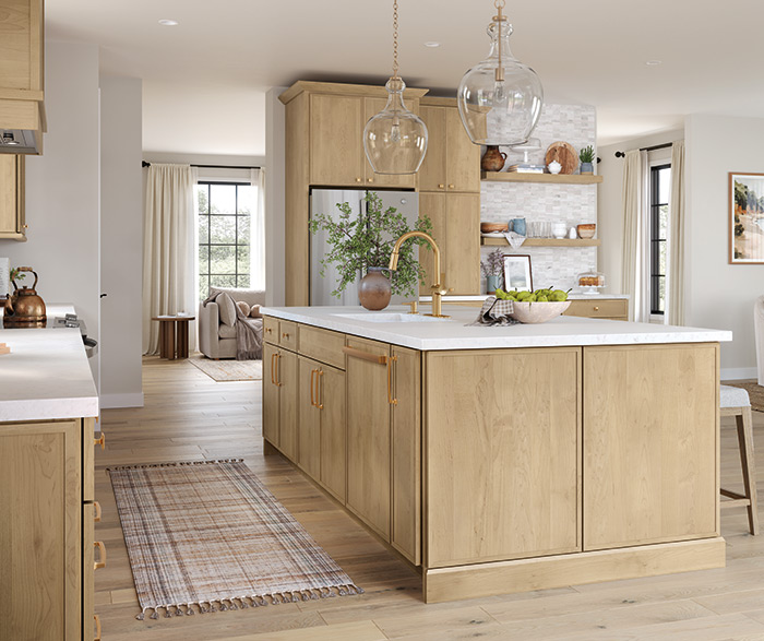 Light Brown Kitchen Cabinets