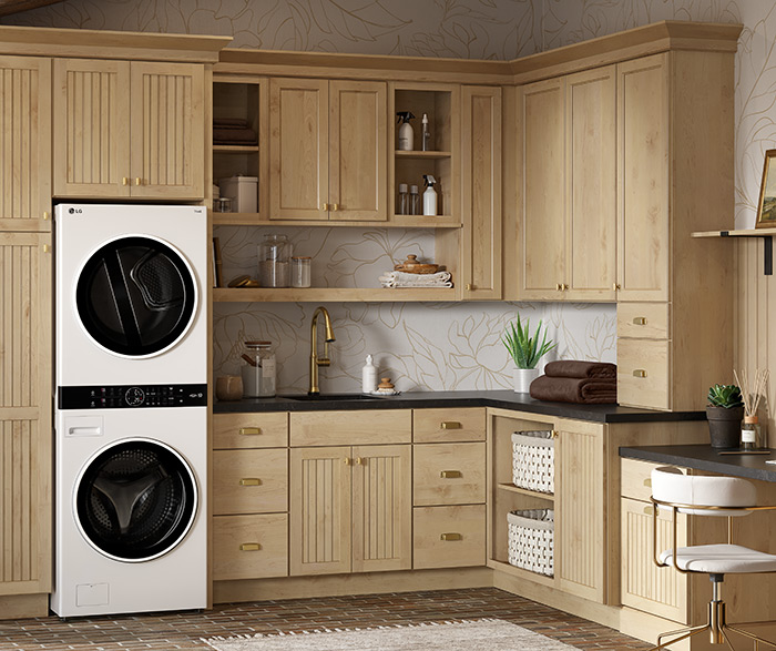 Sophisticated Elegance: A Dual-Function Space in Dark Brown Hues