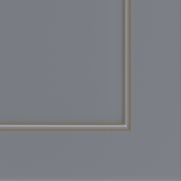 Serious Gray with Toasted Almond Penned